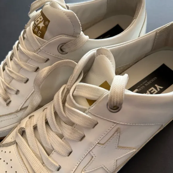Golden Goose Yeah Unisex Sneakers - White - Size 40