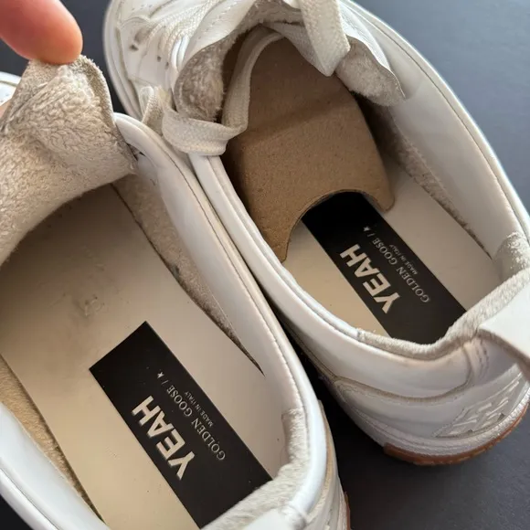 Golden Goose Yeah Unisex Sneakers - White - Size 40