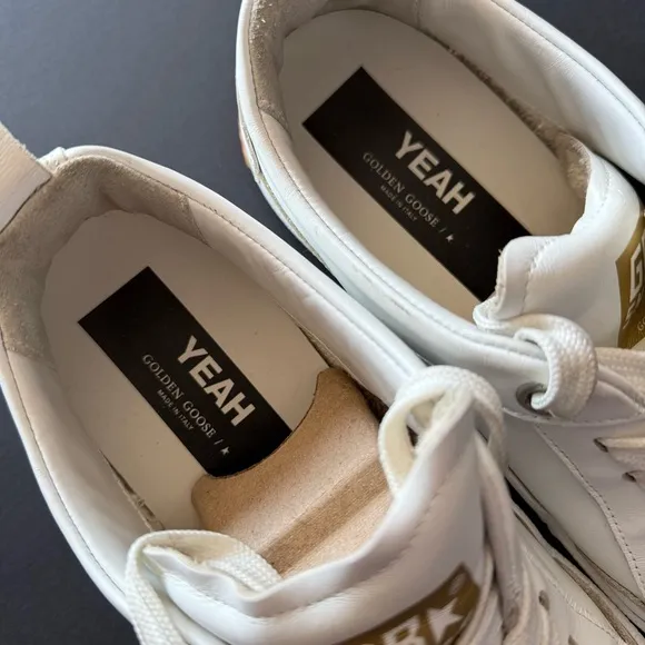Golden Goose Yeah Unisex Sneakers - White - Size 40