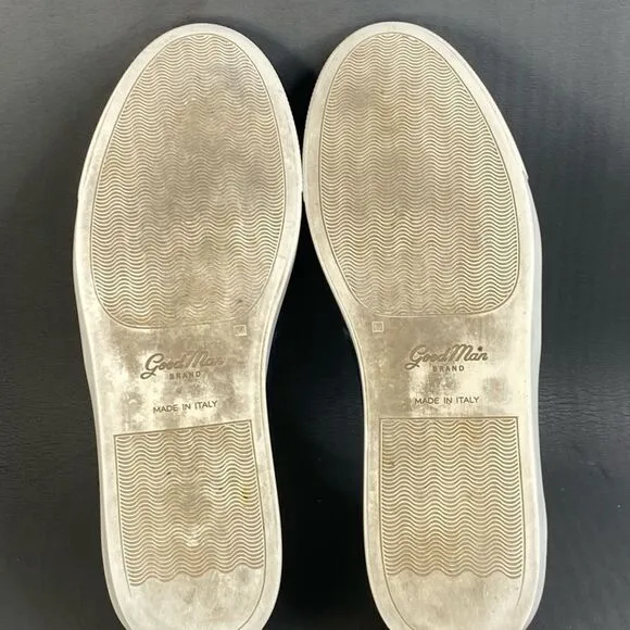 good man brand men’s leather sneaker shoes size 12