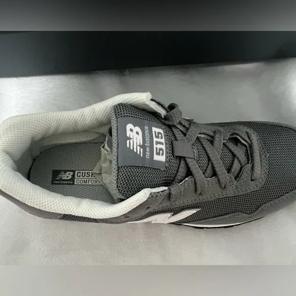Gray New Balance shoes