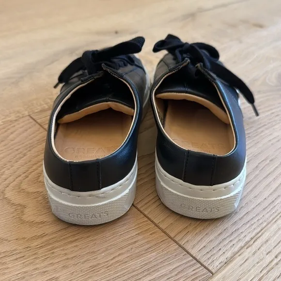 Greats Brooklyn Black Sneakers Size 6