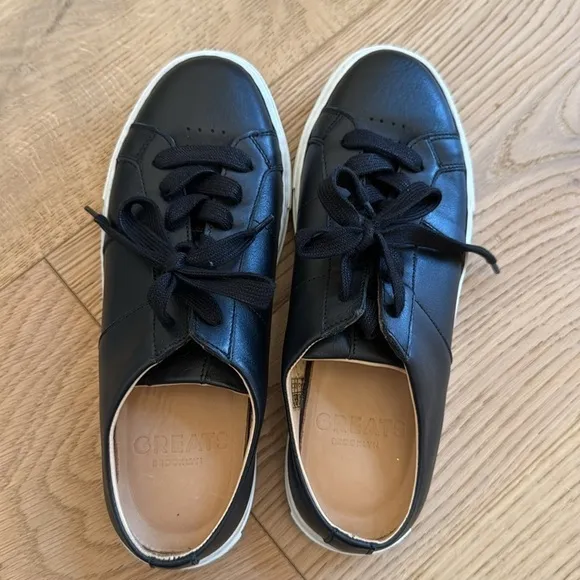 Greats Brooklyn Black Sneakers Size 6
