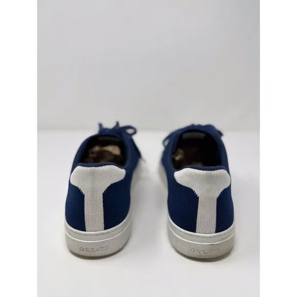 GREATS The Royale Knit 2.0 Men Shoes Blue Athletic Running Sneakers Casual US 13