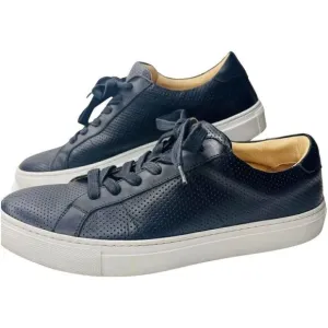 Greats men’s black leather made in Italy sneaker shoes size US 8 Unisex