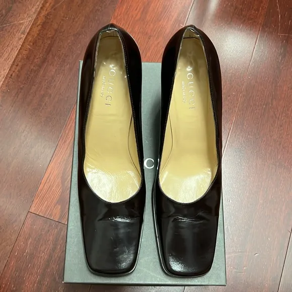 Gucci  Dark Brown Women's Shoes 4” heels