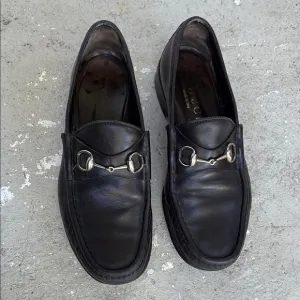 Gucci horse bed loafers