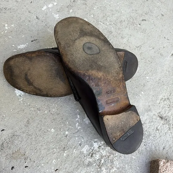 Gucci horse bed loafers
