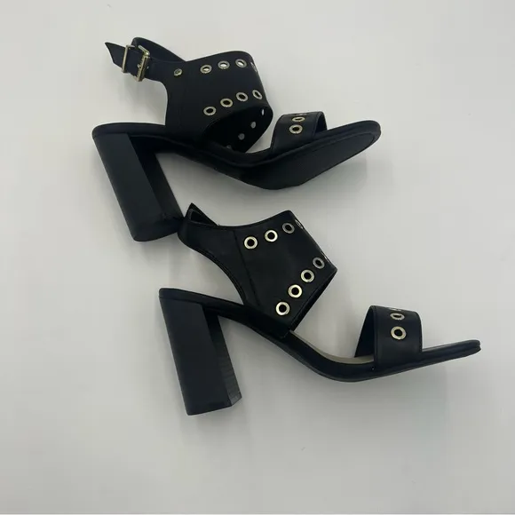 Guess Deluxe Black Heeled Sandals