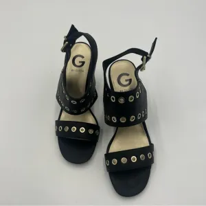 Guess Deluxe Black Heeled Sandals