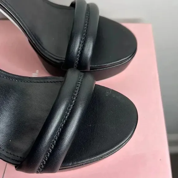 Guess Black Heeled Sandals
