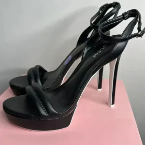 Guess Black Heeled Sandals