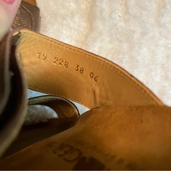 Haflinger Brown Sandals Size 38 Eur NWOT