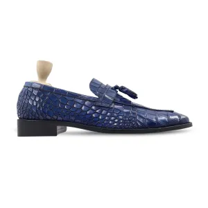 Handmade Custom Calf Leather Mens Loafers