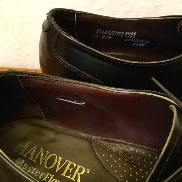 Hanover Captoe Oxford, Black