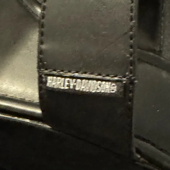 Harley Davidson, Women's Black Wedge Sandals