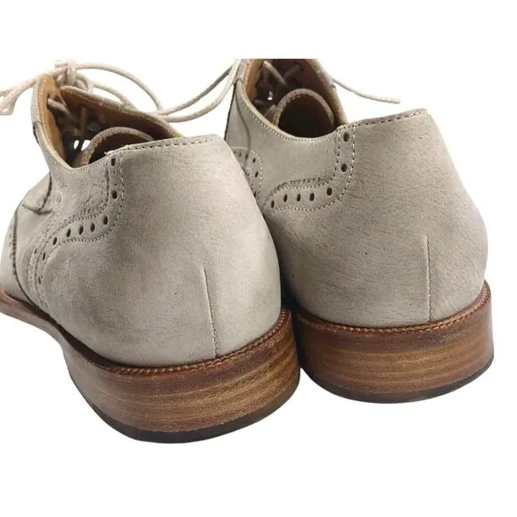 Harry's Of London Mens Gray Suede Wingtip Oxford Dress Shoes Sz EU 43 / …