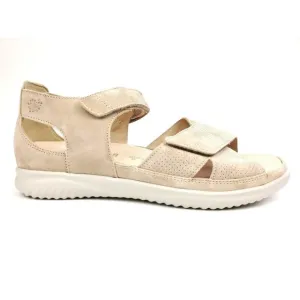 Hartjes 112032 Beige Suede Velour Breeze 2 Romer Sandals Size 43 US 12-12.5