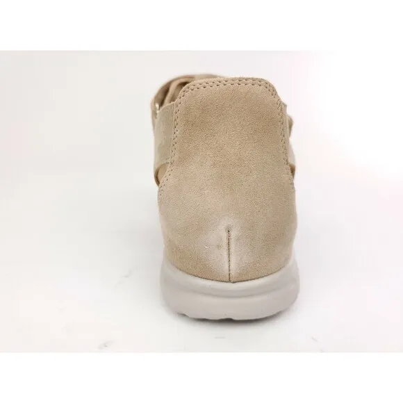 Hartjes 112032 Beige Suede Velour Breeze 2 Romer Sandals Size 43 US 12-12.5