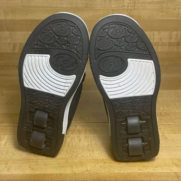 HEELYS UNISEX DUAL UP X2 HOOK &amp; LOOP FASTENER SKATE SHOES Youth Size 5