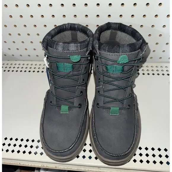Hey Dude Bradley Classic Mens Lace Up Casual Ankle Chukka Boots Size 9 Gray