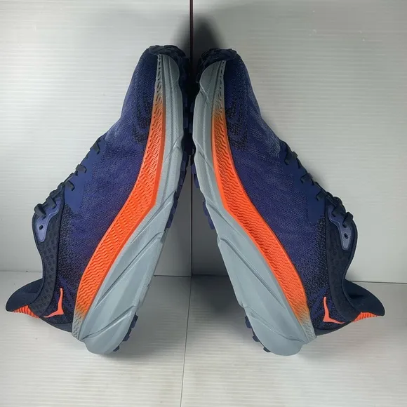 Hoka Challenger ATR 7 Blue and Orange Running Shoes