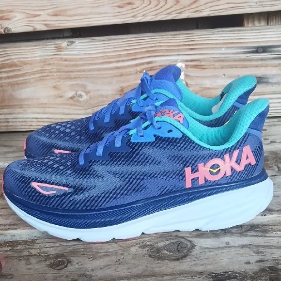 Hoka Clifton 9  Vibrant Running Shoes