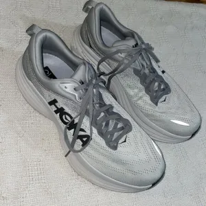 Hoka Hoka Bondi 8 Men’s Athletic Shoes Size 11 EE Gray Running Crosstraining
