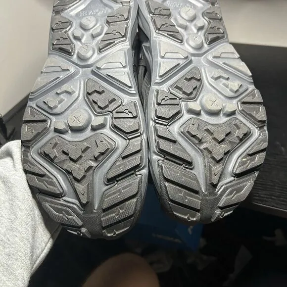 Hoka Hopara Mens Size 10 Black Sandals