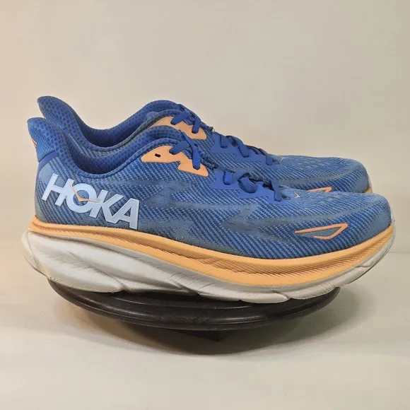 Hoka Mens Clifton 9 Mens Size 11D Running Shoes Athletic Sneakers 1127895 CSAA