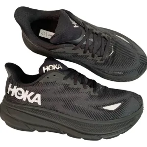 HOKA ONE CLIFTON 9 GTX GORE TEX WOMENS size 9 RUNNING SHOES