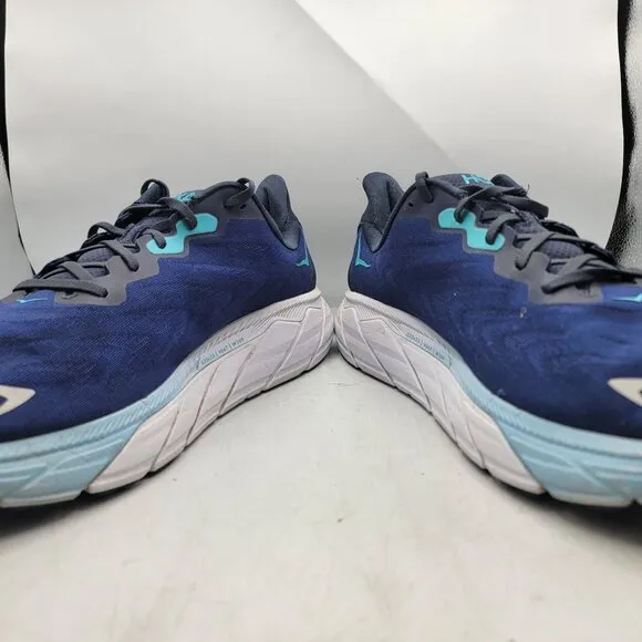 Hoka One One Arahi 6 Mens 12D Blue Athletic Shoes Casual Comfort Running Walking