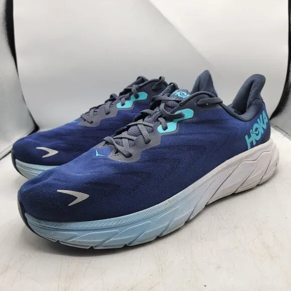 Hoka One One Arahi 6 Mens 12D Blue Athletic Shoes Casual Comfort Running Walking