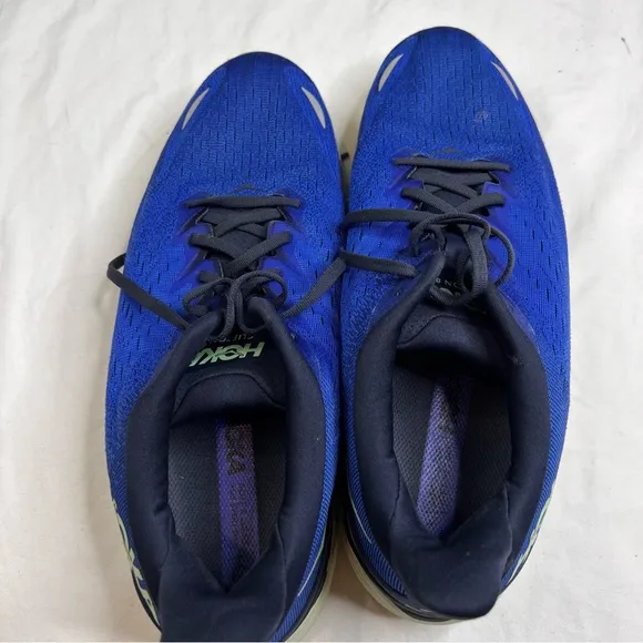 Hoka One One Clifton 12.5D Blue Coral Running Shoes (1119393) L010124