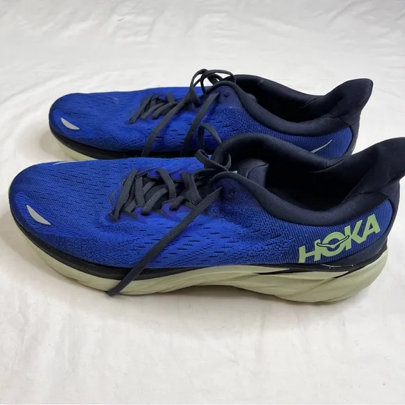 Hoka One One Clifton 12.5D Blue Coral Running Shoes (1119393) L010124