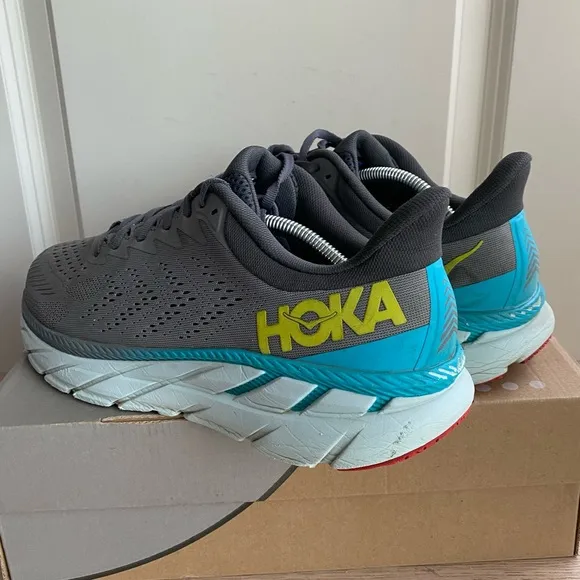 HOKA ONE ONE CLIFTON 7 Running Shoes- Men 11.5