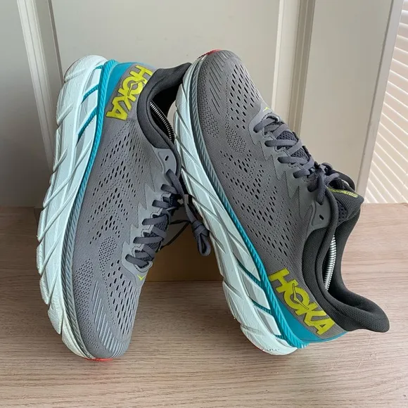 HOKA ONE ONE CLIFTON 7 Running Shoes- Men 11.5