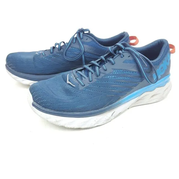 Hoka One One Mens Arahi 4 Majolica Blue/Dresden Blue Running Shoes Size 11.5