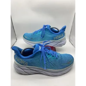HOKA ONE ONE‎ Men's Clifton 8 Running Shoes Ibiza Blue/Scuba Blue Size 11D
