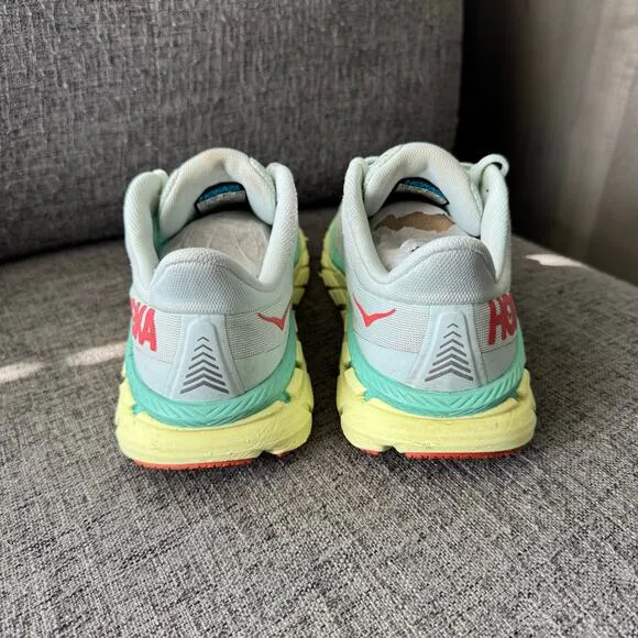 HOKA ONE ONE W CLIFTON 7 Running Sneakers Womens 7.5 Morning Mist