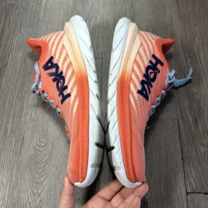 Hoka One One Womens Mach 5 Running Shoes Camellia Peach Running Shoe Size 10.5 B