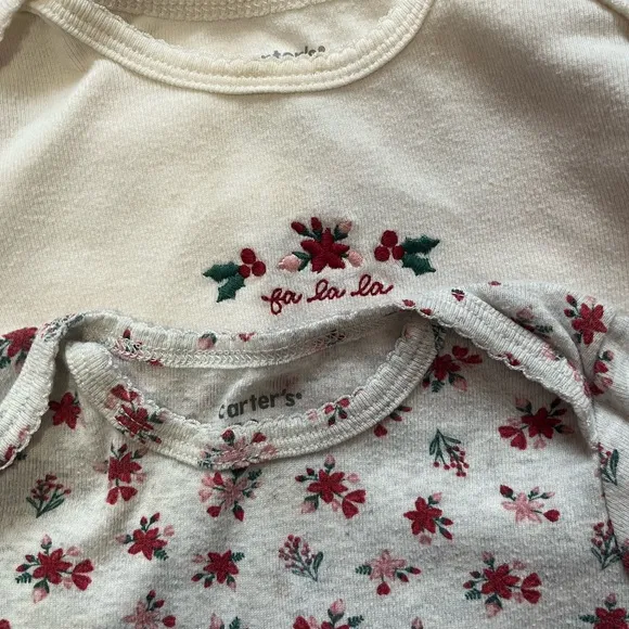 Holiday 12 month girl clothing bundle with brand new festive dress and shoes!
