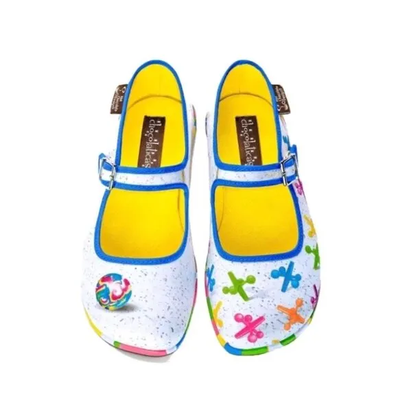 Hot Chocolate Design Chocolaticas JAX Mary Jane Flats Shoes Size US 7