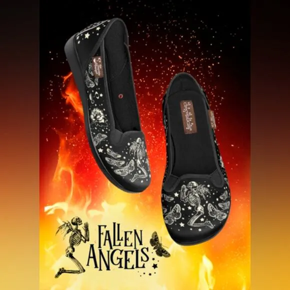 Hot Chocolate Design Flats - Fallen Angels, size 37