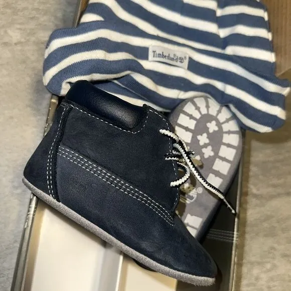 Infant Timberland boots navy blue size 3