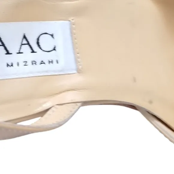 Isaac Mizrahi Women's Tan Slingback Heels