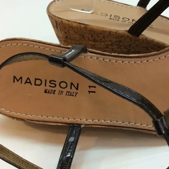 Italian Made Madison Sandals Size 11