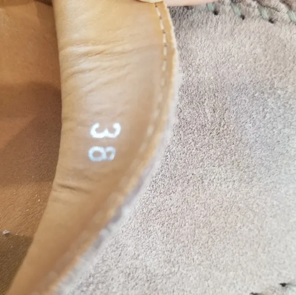 Italian suede leather loafers…