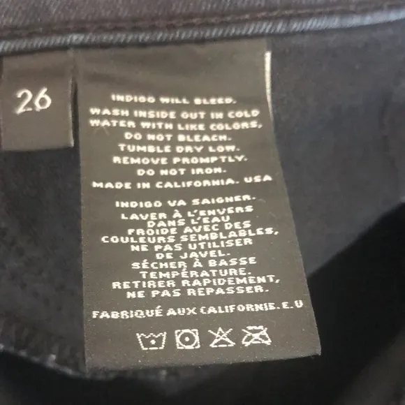 J Brand super skinny jeans.