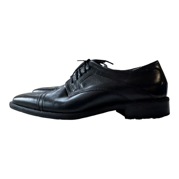 J. Murphy By Johnston &amp; Murphy Lace‎ Up Men's Black Dress Shoes US Size 10.5 New